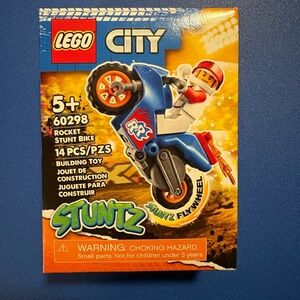 LEGO City Stuntz Rocket Bike - Blue and Red